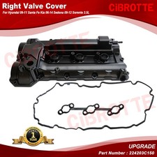 Right Valve Cover For Hyundai 10-12 Santa Fe Kia 11-12 Sedona Sorento 3.5l