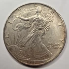 1995 WALKING LIBERTY AMERICAN EAGLE 1OZ FINE SILVER DOLLAR COIN $1 #JRX95