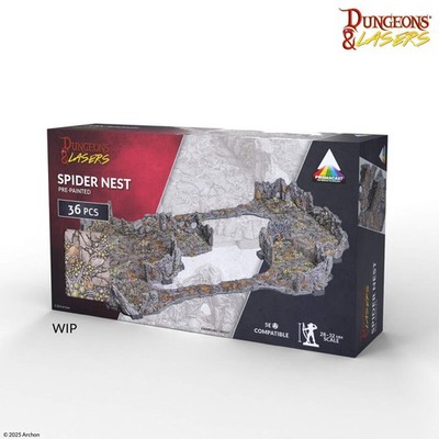 Archon Studio - DNL0126 - Dungeons & Lasers - Spider Nest (Pre-Painted) - Neu