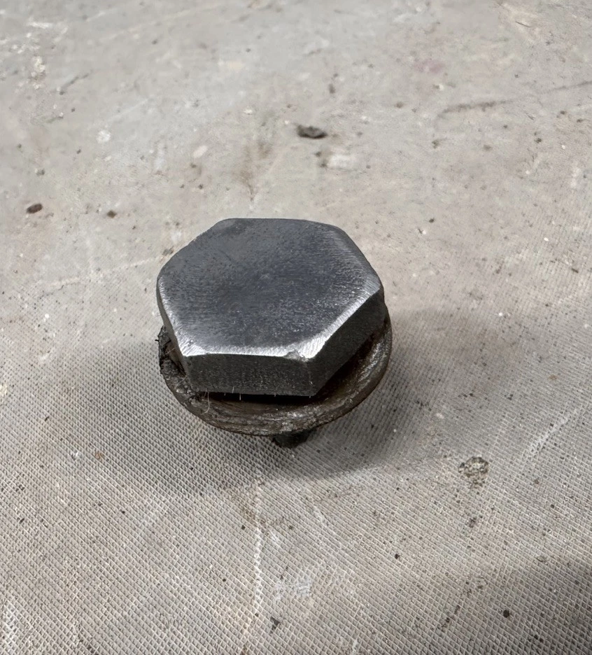 1957-1967 Chevy Corvette Belair Impala plugue de drenagem de panela de óleo do motor Chevelle Nova - Imagem 2 de 4