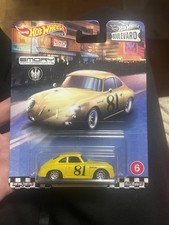 Hot Wheels Porsche 356 Outlaw 1:64 Premium Boulevard Real Rider