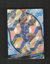 2022 Panini Revolution WNBA #50 Dana Evans Cubic #/50 RC