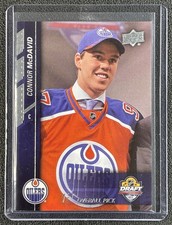 CONNOR MCDAVID 2015-16 UPPER DECK #SP-1 ROOKIE NHL DRAFT RC OILERS