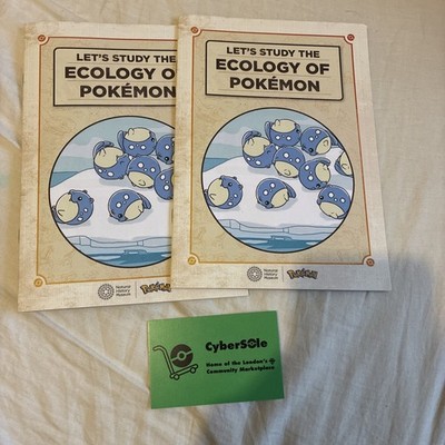 Pokemon Center x Natural History Museum - Let's Study the Ecology of Pokemon