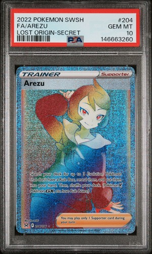 Arezu graded PSA 10 for sale on eBay