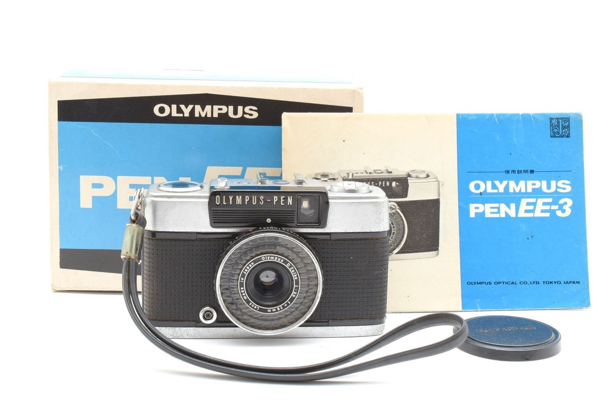 Olympus PEN EE3 F3.5 28mm #538 オリンパス Olympus PEN EE3 Half Frame 35mm Black F3.5 28mm Film Camera from