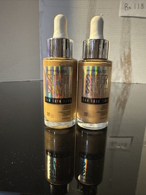 Maybelline Super Stay 24HR Skin Tint Foundation Makeup Infused W/Vit C #312 2pk