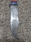 Large Vintage Handmade Knife Carbon Steel Blade 7" Composit Aluminum Plastic  — photo 4