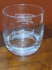 JACK DANIEL'S Master Distiller / Founder: Jasper (Jack) Newton Daniels Glass