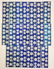 Vtg Mrs Grossman's Stickers 20 Strips Snowflakes
