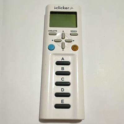i clicker i clicker 2 Wireless Classroom Response Remote Control, White