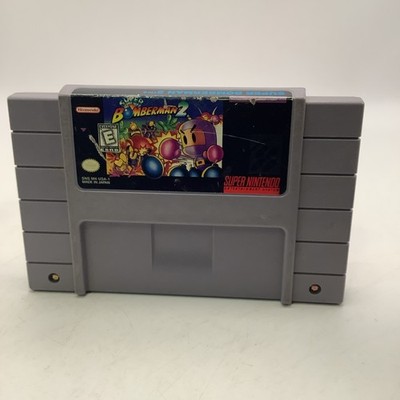 SUPER BOMBERMAN 2 II - Super Nintendo SNES Cartridge Only Authentic Tested