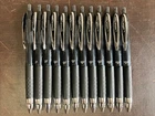 UNI-BALL uniball 207 Retractable Gel Pens Medium Point 0.7mm Black Ink 12  33950