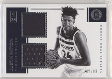 2017-18 Panini Encased Dual Rookie Jerseys 7/99 Justin Patton #DR-JP 1n0