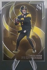 2025-26 Nfl PANINI Silhouette Big Ben Roethlisberger Steelers Color Match Qb