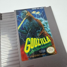 Godzilla (Nintendo Entertainment System, NES, 1989) - Tested Working Authentic