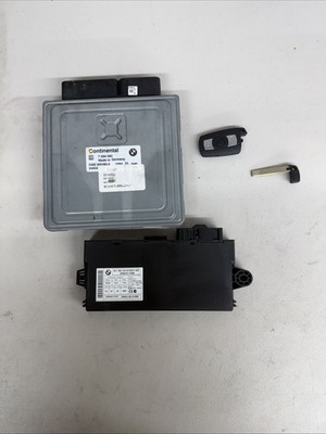 2009 BMW 328i E90 MSV80.0 DME KIT 7594483 CAS3 9147227 ECU with Key Fob