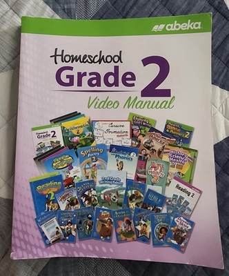 Abeka 2nd Grade Video Manual With Progress Report 5th Edition