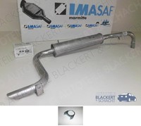 Imasaf Esd Auspuff Endtopf FüR Lancia Flaminia Coupe 2.5 + 2.8 Links 1959-1967