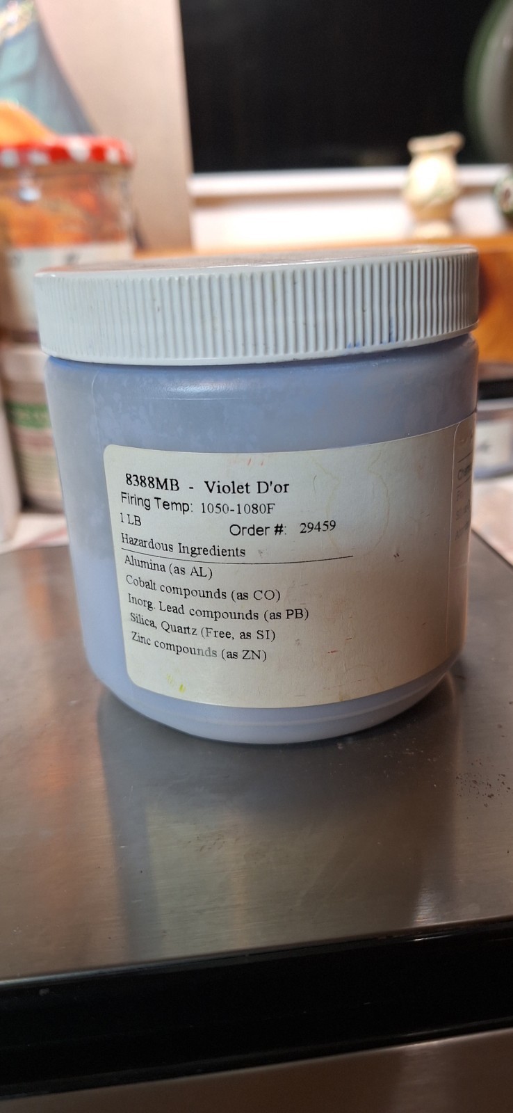 Reusche Glass Paint Violet D'Or 1 Oz