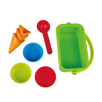 Hape Eisdiele Sand/Schnee Form Spielset für 2+ Jahre
