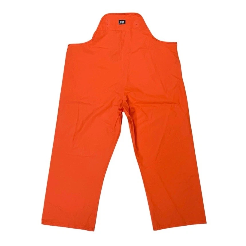 NEW Helly Hansen Waterproof Coveralls Orange Mens Size XXL High Bib Trousers NWT