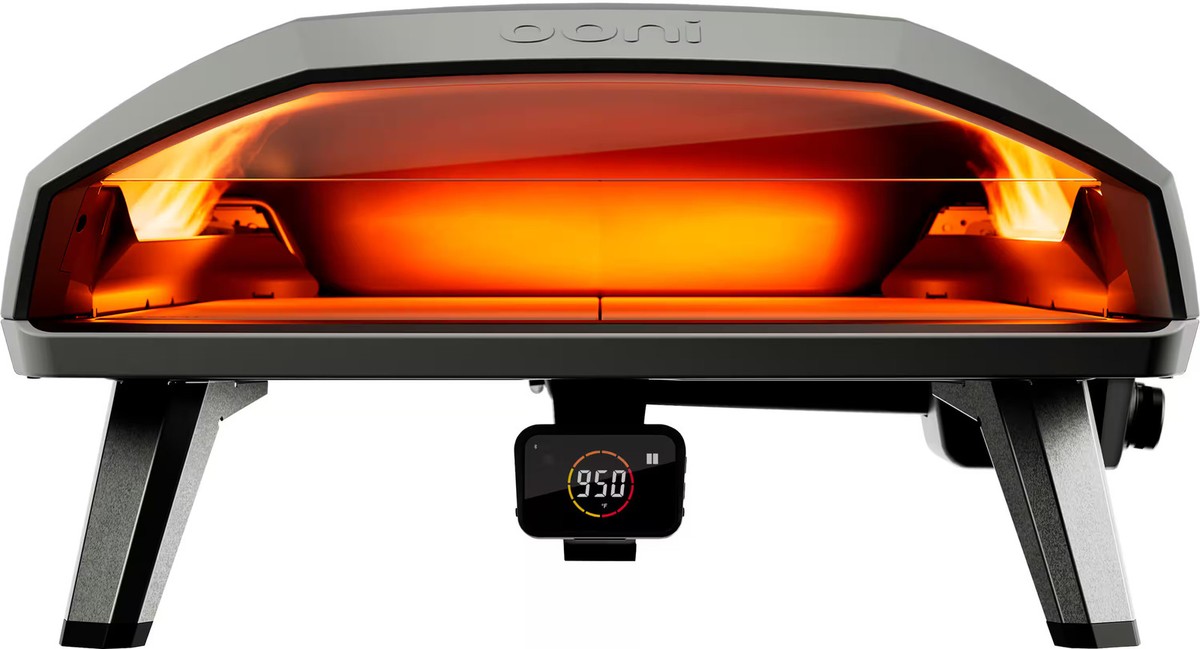 Ooni Koda Max Gas-Powered Outdoor Pizza Oven Black