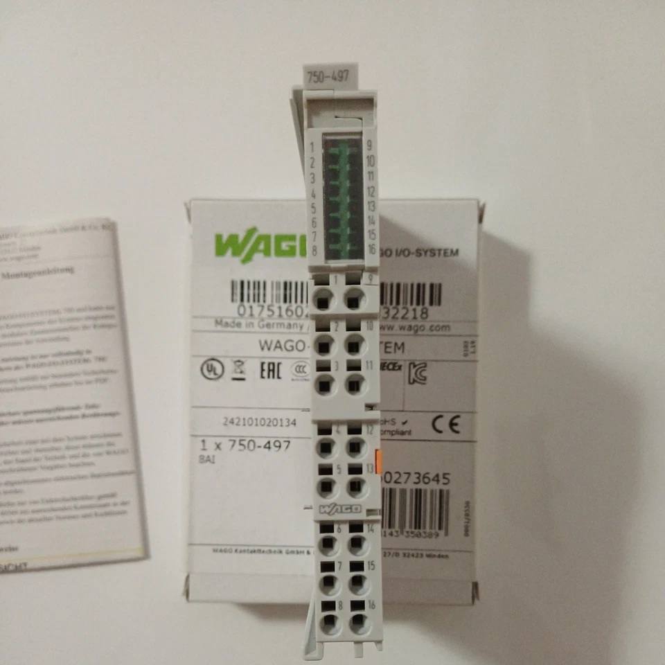 Wago 8-Kanal Analogeingang 750-497 - Bild 4 von 4