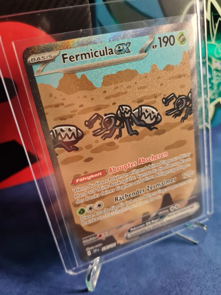 Pokémon Fermicula EX • 236/191 • Stürmische Funken • SIR • Deutsch • NM  - Bild 2 von 4