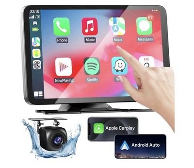 7'' Wireless CarPlay Android Auto GPS Navigation Voice Control Bluetooth Unit