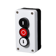 Waterproof 3 Position Push Button Switch Control Box for Enhanced Durability