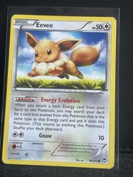 Eevee 80/111 XY Furious Fists Common Pokemon Card