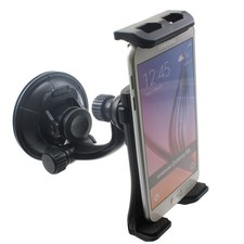 Car Mount Dash Windshield Holder Strong Grip Cradle Swivel for Smart Phones