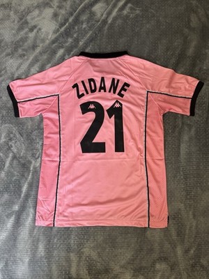 ZIDANE 21 “RETRO” Juventus (Pink) 97/98 Men Jersey - Size XL (fits