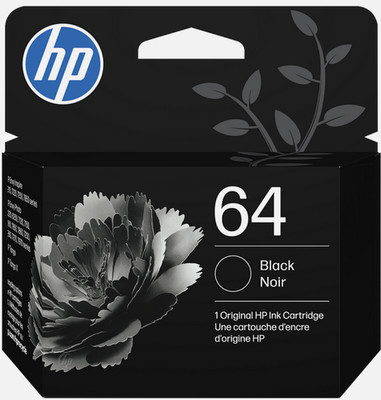 Original Genuine HP 64 Black Ink Cartridge N9J90AN OEM New for ENVY EXP MAY 2027