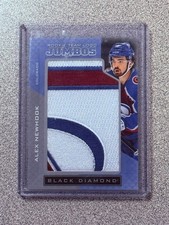 2021-22 Black Diamond Rookie Team Logo Jumbo Patches #RTLAN Alex Newhook