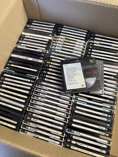 Minidisc (MD) 90 Stück Sammlung bespielt versch. Fabrikate sehr guter Zustand