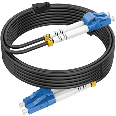 Rambocables 300Ft/92M Outdoor Fiber Optic Cable Lc To Lc Single Mode Fiber
