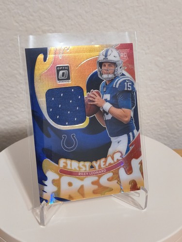 2025 Donruss Optic Riley Leonard Blue Hyper (RAW)