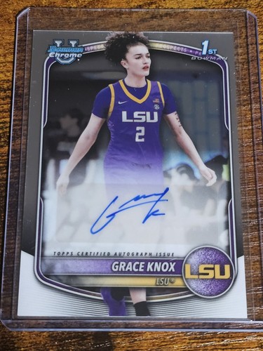 Grace Knox – 2025-26 Bowman Basketball · Chrome Prospect Autograph #CPA-GK Grace Knox
