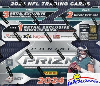 2024 Panini PRIZM Football HUGE EXCLUSIVE 24 Pack Factory Sealed Retail Box!