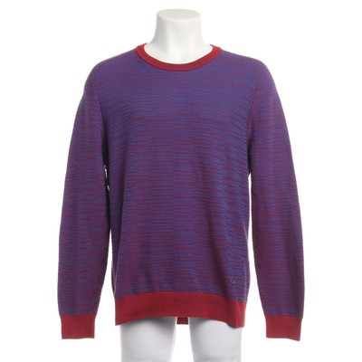 Pullover Louis Vuitton Blau Rot XL