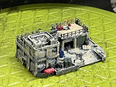 1/285 Painted Damaged Chemical Works.