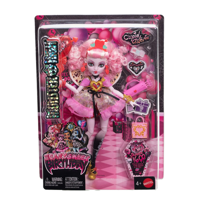 Monster High JBG77 Scary Sweet Birthday Cupid Asteria Doll in