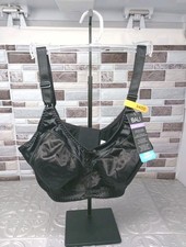 Bali Black 34DD Bk Comfort U Shape Double Support Wireless Smoothing DF3820 NWT