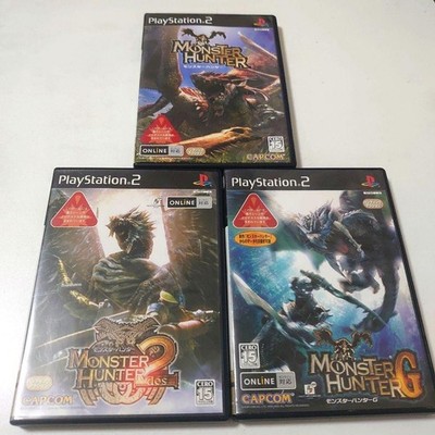 PS2 Monster Hunter 2 Dos G PlayStation2 Spielset Japan