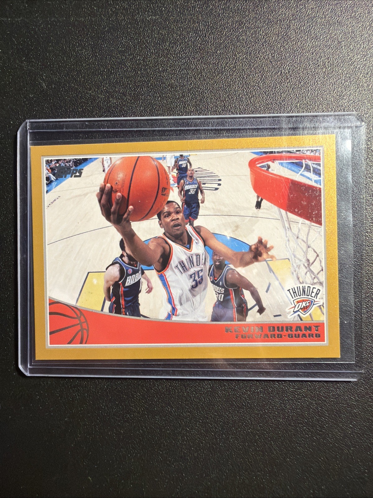 2009-10 Topps - Kevin Durant #211 Gold /2009 Oklahoma City Thunder Future HOF SP
