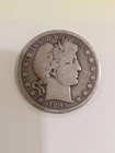 1895-S San Francisco Mint Silver Barber Half Dollar Nice Coin