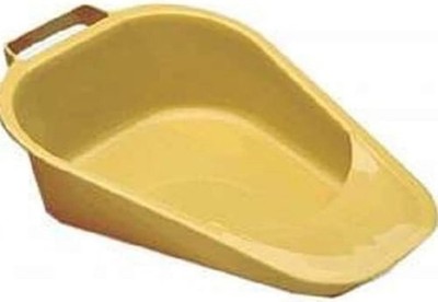 Medical Action Industries H100-05 Bedpan Fracture Pls 1.1 Qt Au 13''X9-1/4''X3'' Ea