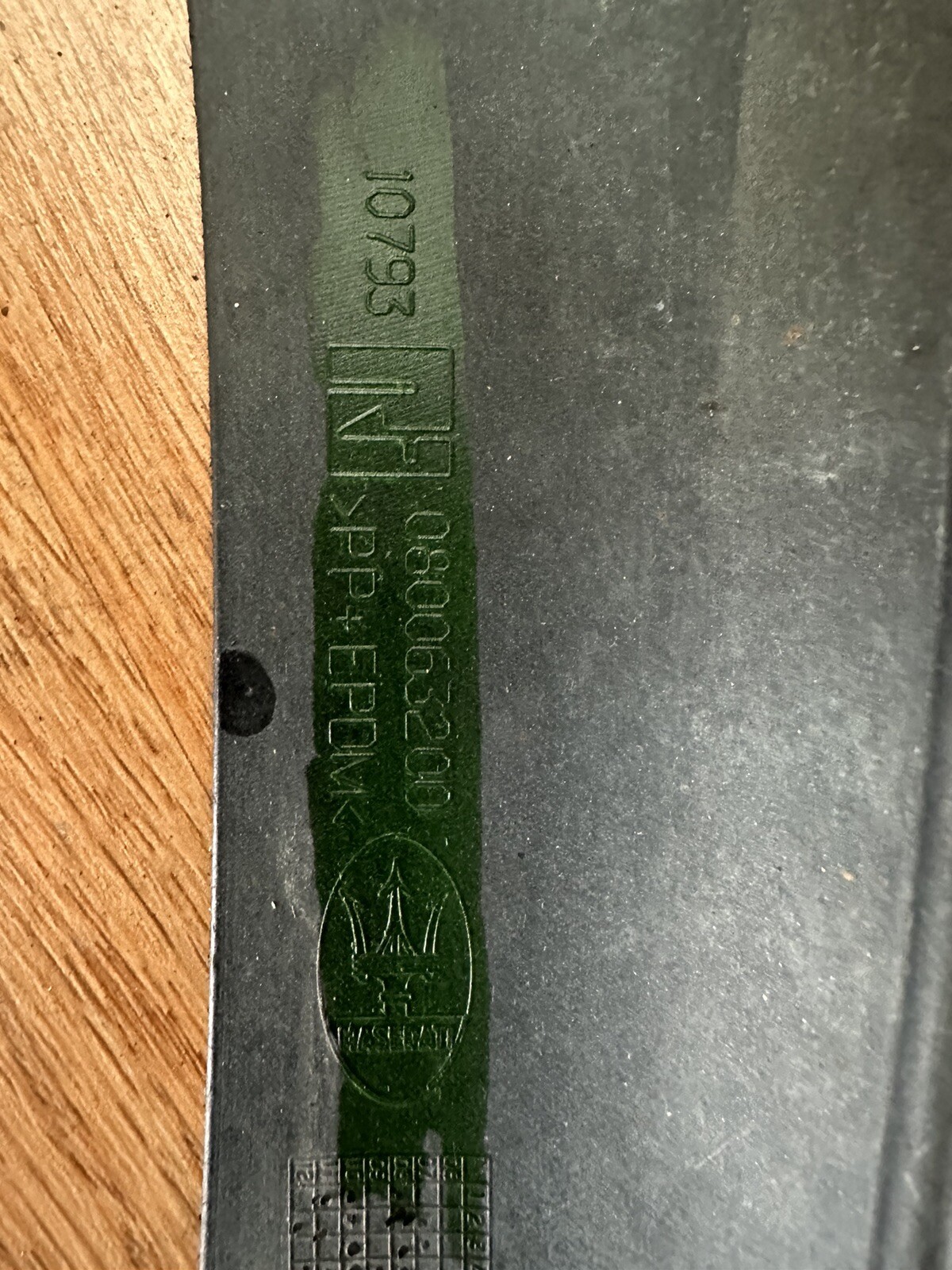 2008-2012 MASERATI GRANTURISMO REAR BUMPER COVER OEM